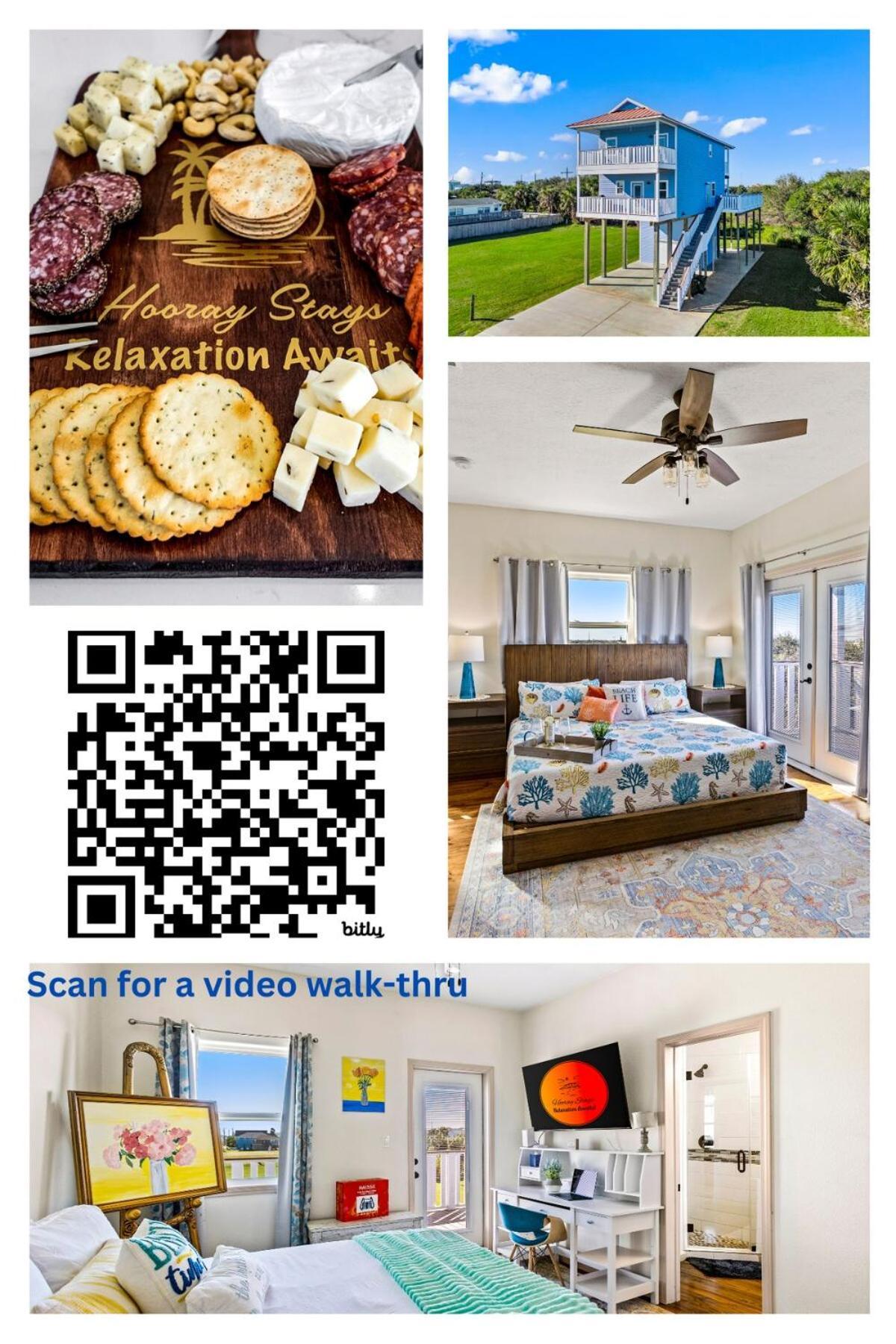 You're My Bay, Blue,walk2bch,wifi,outdoorshwr,west Holiday home Galveston
